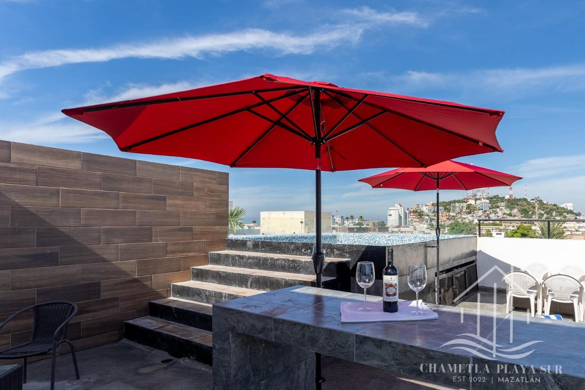 New & Comfy, 5 Star Area, Walk 2 Beach, Pool, Views, King Bed Mazatlán Εξωτερικό φωτογραφία